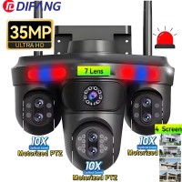 16MP Difang X8*3 IP Camera 7in1 WiFi Exterior