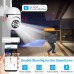 2MP WiFi IP Camera UNV Full-HD+ Robot IP20 mic, LED, dinamic, sirena, alb