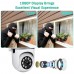 2MP WiFi IP Camera UNV Full-HD+ Robot IP20 mic, LED, dinamic, sirena, alb