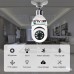 2MP WiFi IP Camera UNV Full-HD+ Robot 220V IP20 mic, LED, dinamic, sirena, alb