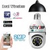 2MP WiFi IP Camera UNV Full-HD+ Robot 220V IP20 mic, LED, dinamic, sirena, alb