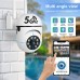 2MP WiFi IP Camera UNV Full-HD+ Robot IP20 mic, LED, dinamic, sirena, alb