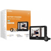 5MP imou Smart Doorbell with display and video peep 4800mAh Wi-Fi 6  3K 5MP VD1