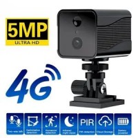 4G 5MP Camera IP mini Autonoma cu baterie UBIA Ubox 4G/3G/LTE SIM card: la Orange, Molcel, Unite. 