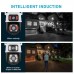 6MP IP Camera WiFi Dual camera mic, LED, dinamic, sirena, alb