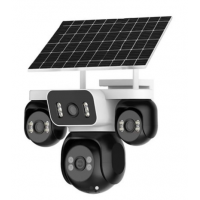 4G 16MP 3in1 AL3-20R Icsee Camera IP Robot 4G SIM card: la Orange, Molcel, Unite. Autonomie 30W panou Solar 30Ah Acumulator