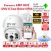 8MP WiFi IP Camera UNV 4K UHD Robot mic, LED, dinamic, sirena, alb