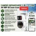 9MP IP Camera P9-QQ9 x8 Zoom WiFi 3in1 mic, LED, dinamic, sirena, alb