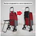 Сумка для пожилых людей со стулом и 6 колесами для подъема по лестнице
