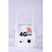 4G/3G SIM cartela WiFi 300mbs Indoor IP20 Ruter LTE