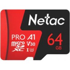 MicroSD 64GB Netac U3 V3 A1