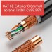 305m Cablu CAT6a extern negru 0.6mm Cu99.99%