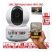 3MP WiFi IP Camera Eseeco Full-HD+ Robot 5V IP20 mic, LED, dinamic, sirena, alb
