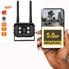 5MP Camera IP 4G metal Auto 12V Sony Robot 4G/3G/LTE SIM card: la Orange, Molcel, Unite. 