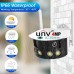 4MP IP Camera WiFi Large Viev Dual camera 180degree mic, LED, dinamic, sirena, alb