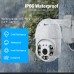 5MP WiFi IP Camera UNV UHD Robot mic, LED, dinamic, sirena, alb