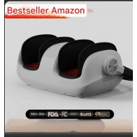 Aparat de Masaj pentru Picioare și Gambe HK11 Shiatsu cu Vibrații și Încălzire (Bestseller Amazon)