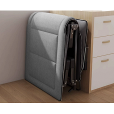 Pat-șezlong pliabil ranforsat 190x75x30 cm (până la 250 kg) cu suprafață moale