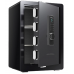 Seif A6-45 electronic 45x38x32cm cu 2 chei mecanice si amprente digitale