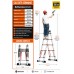 5m Scara telescopica dubla 2.5+2.5m model 2026 >150kg EN131 TUV Germania